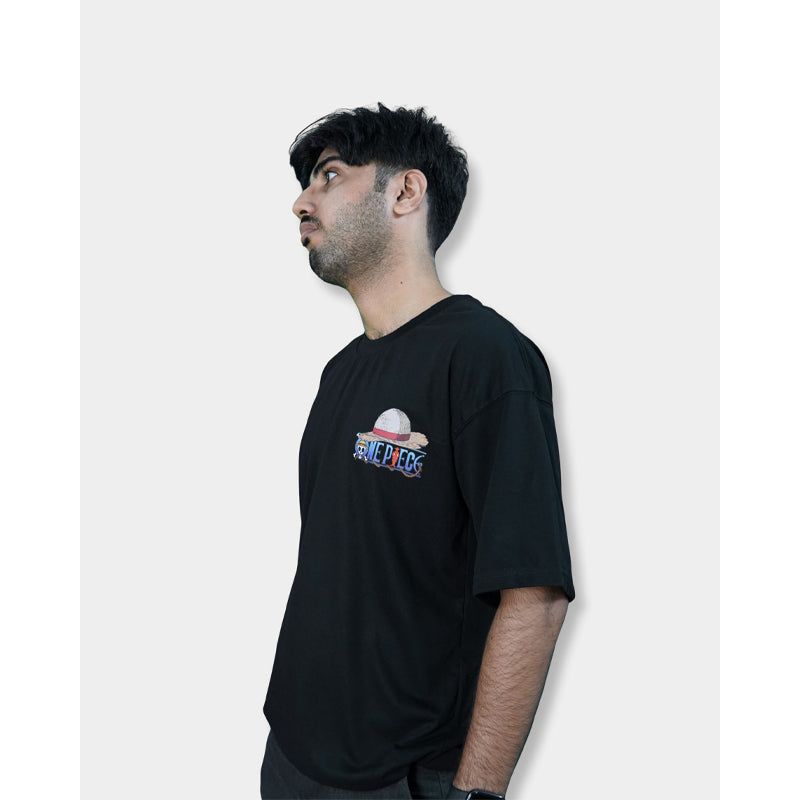 One Piece T-Shirt - Black