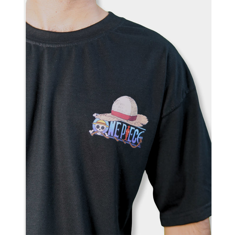 One Piece T-Shirt - Black