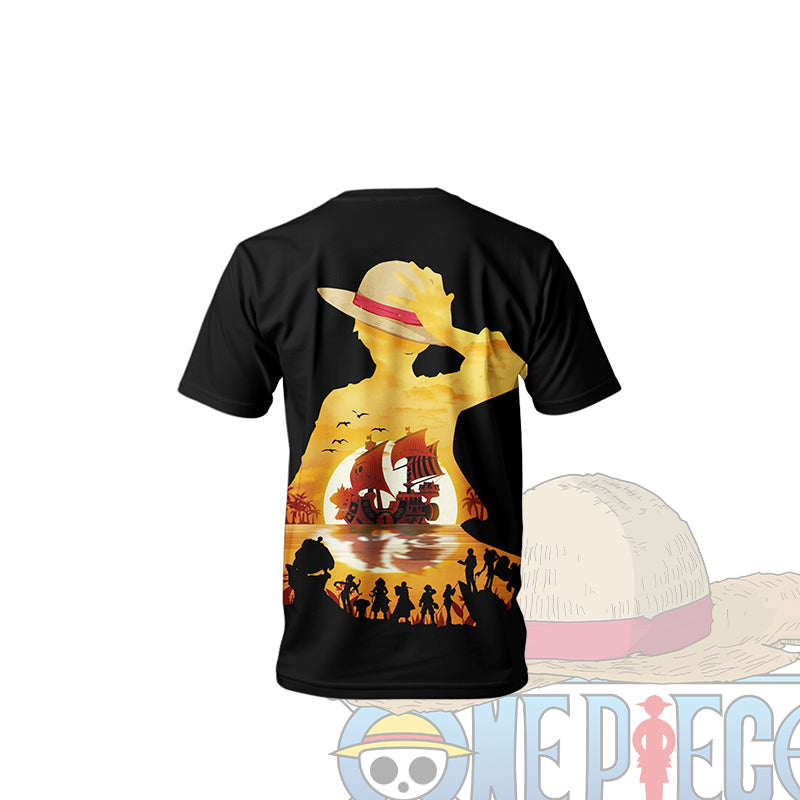 One Piece T-Shirt - Black